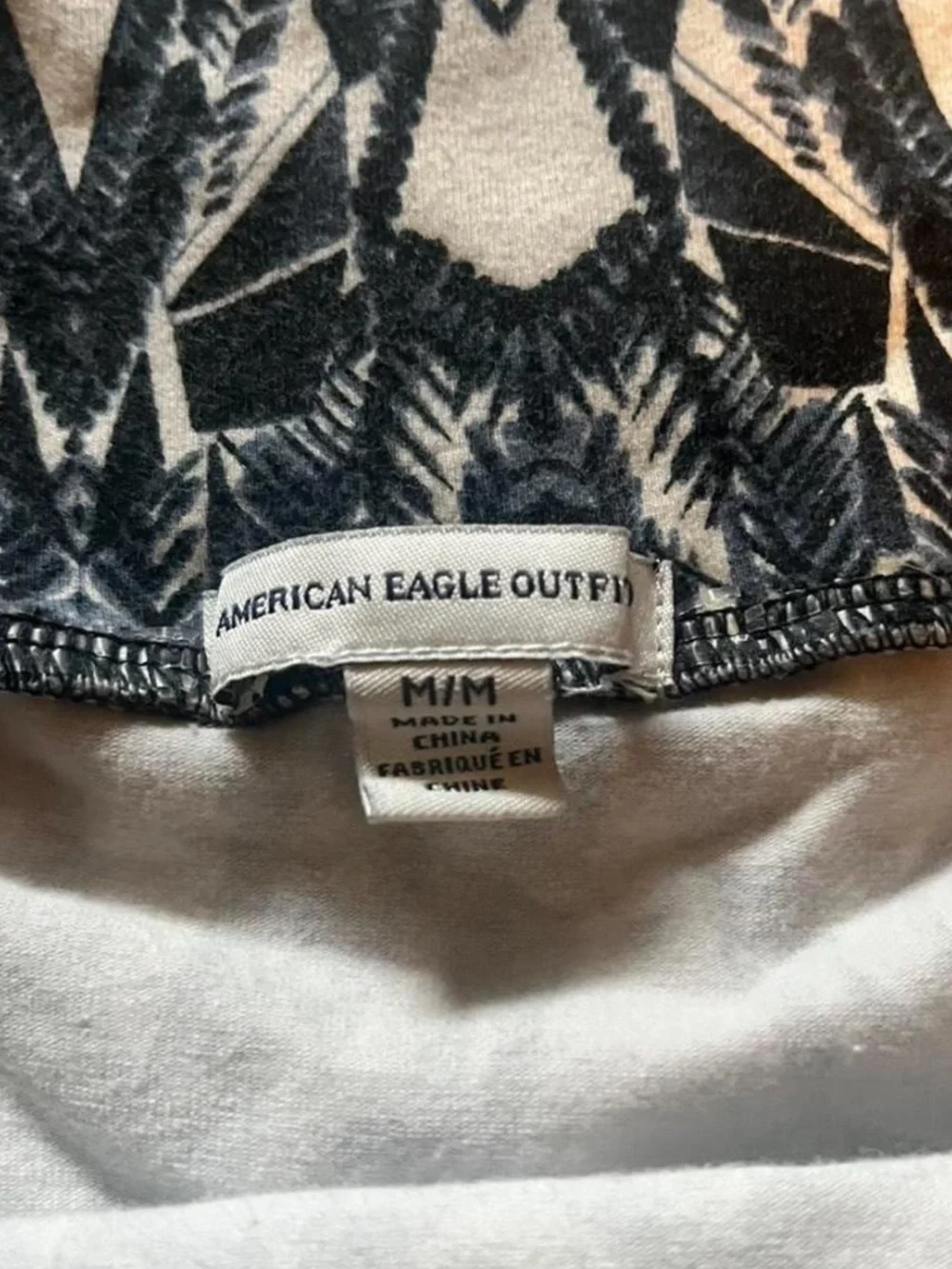2014 American Eagle Outfitters Geometric Mini Skirt